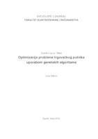 prikaz prve stranice dokumenta Optimizacija problema trgovačkog putnika uporabom genetskih algoritama