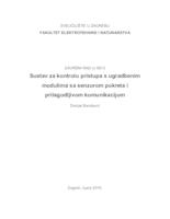 prikaz prve stranice dokumenta Sustav za kontrolu pristupa s ugradbenim modulima sa senzorom pokreta i prilagodljivom komunikacijom