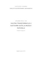 prikaz prve stranice dokumenta Valićna transformacija u sustavima sučelja mozga i računala