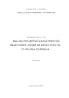 prikaz prve stranice dokumenta Analiza projektnih karakteristika reaktorske jezgre NE Krško tijekom 27 ciklusa izgaranja