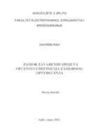 prikaz prve stranice dokumenta Zamor zavarenih spojeva općenito i definicija zamornog opterećenja