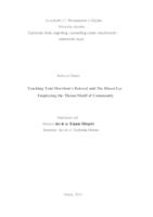 prikaz prve stranice dokumenta Teaching Toni Morrison's Beloved and The Bluest Eye: Employing the Theme/Motif of Community