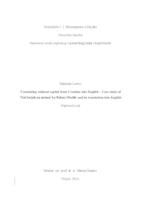 prikaz prve stranice dokumenta Translating cultural capital from Croatian into English - Case study of 'Naš čovjek na terenu' by Robert Perišić and its translation into English