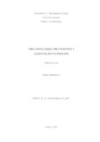 prikaz prve stranice dokumenta Organizacijska pravednost i zadovoljstvo poslom