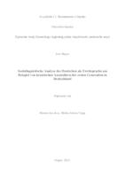 prikaz prve stranice dokumenta Soziolinguistische Analyse des Deutschen als Zweitsprache am Beispiel von kroatischen Aussiedlern der ersten Generation in Deutschland