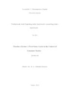 prikaz prve stranice dokumenta Theodore Dreiser's Sister Carrie in the Context of Consumer Society