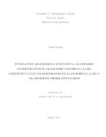 prikaz prve stranice dokumenta Povezanost akademskog postignuća, akademske samoefikasnosti, akademske samoregulacije i samoefikasnosti za samoregulaciju s akademskom prokrastinacijom