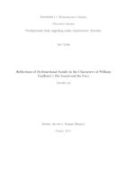 prikaz prve stranice dokumenta Reflections of Disfunctional Family in the Characters of  William Faulkner's "The Sound and the Fury"