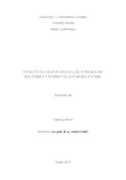 prikaz prve stranice dokumenta Kvaliteta života i doživljaj stresa kod bolesnika s dermatološkim bolestima