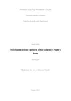 prikaz prve stranice dokumenta Obilježja romantizma u putopisu Matije Mažuranića Pogled u Bosnu