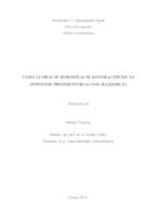 prikaz prve stranice dokumenta Utjecaj oralne hormonalne kontracepcije na simptome predmenstrualnog sindroma