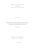 prikaz prve stranice dokumenta Komparacija stategije socijalizacije u gradskim i Montessori vrtićima