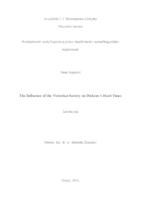 prikaz prve stranice dokumenta The Influence of the Victorian Society on Dickens's Hard Times