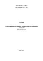 prikaz prve stranice dokumenta Granice vrijednosti ružne umjetnosti - estetika ružnoga kroz Baudelairove "Cvjetove zla"