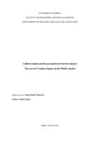 prikaz prve stranice dokumenta Cultural Minds and the Perception of Tourism Slogans: the Case of Croatian Slogans on the British Market