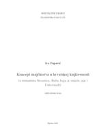 prikaz prve stranice dokumenta Koncept majčinstva u hrvatskoj književnosti (u romanu "Nesanica", "Baba Jaga je snijela jaje" i "Unterstadt")