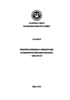 prikaz prve stranice dokumenta Europska dimenzija u obrazovanju iz perspektive školskih pedagoga