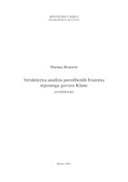 prikaz prve stranice dokumenta Strukturna analiza poredbenih frazema mjesnoga govora Klane