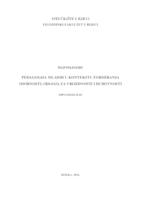 prikaz prve stranice dokumenta Pedagogija mladih u kontekstu formiranja osobnosti, odgoja za vrijednosti i duhovnosti