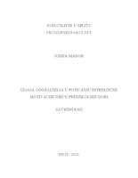 prikaz prve stranice dokumenta Uloga odgajatelja u poticanju intrizične motivacije kod djece predškolske dobi