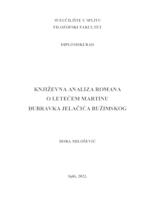 prikaz prve stranice dokumenta KNJIŽEVNA ANALIZA ROMANA  O LETEĆEM MARTINU  DUBRAVKA JELAČIĆA BUŽIMSKOG