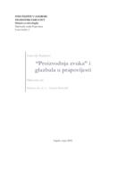 prikaz prve stranice dokumenta Proizvodnja zvuka i glazbala u prapovijesti