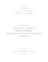 prikaz prve stranice dokumenta Svjedočenja o Aushwitzu