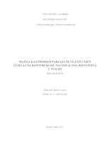 prikaz prve stranice dokumenta Mafija kao primjer paralelne vlasti i njen utjecaj na konstrukciju nacionalnog identiteta u Italiji