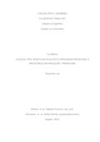 prikaz prve stranice dokumenta The Impact of Text Type on the Quality of Machine Translation from Croatian to English and French