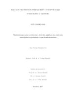 prikaz prve stranice dokumenta Optimiranje sastava elektroda s aktivnim ugljikom kao aktivnim materijalom za primjenu u superkondenzatorima