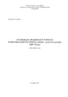 prikaz prve stranice dokumenta Stvaranje vrijednosti poduzeća pomoću korporacijskog upravljanja – poslovni primjer HEP Grupa