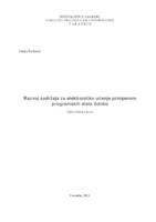 prikaz prve stranice dokumenta Razvoj sadržaja za elektroničko učenje primjenom programskih alata Adobe