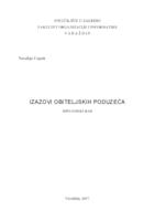 prikaz prve stranice dokumenta Izazovi obiteljskih poduzeća