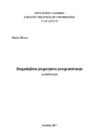 prikaz prve stranice dokumenta Događajima pogonjeno programiranje