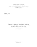 prikaz prve stranice dokumenta Primjena principa digitalnog ureda u knjigovodstvenom servisu