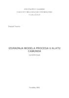 prikaz prve stranice dokumenta Izgradnja modela procesa u alatu Camunda