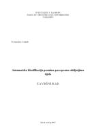 prikaz prve stranice dokumenta Automatska klasifikacija pasmina pasa prema obilježjima tijela