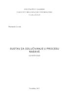 prikaz prve stranice dokumenta Sustav za odlučivanje u procesu nabave