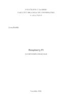 prikaz prve stranice dokumenta Računalo Raspberry Pi