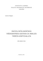prikaz prve stranice dokumenta Izgradnja višeagentnog sustava za analizu tržišta kriptovaluta