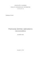 prikaz prve stranice dokumenta Poslovanje obrtnika i jednostavno računovodstvo