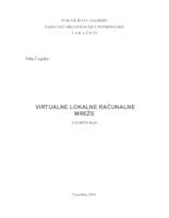 prikaz prve stranice dokumenta Virtualne lokalne računalne mreže