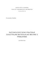 prikaz prve stranice dokumenta Računovodstveno praćenje dugotrajne materijalne imovine s primjerima