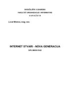 prikaz prve stranice dokumenta Internet stvari - nova generacija