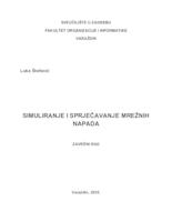 prikaz prve stranice dokumenta Simuliranje i sprječavanje mrežnih napada