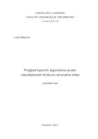 prikaz prve stranice dokumenta Pregled tipičnih algoritama protiv nazubljenosti bridova računalne slike