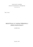 prikaz prve stranice dokumenta Industrijska revolucija 4.0 i njena primjena u uredu budućnosti