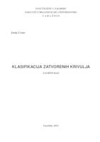 prikaz prve stranice dokumenta Klasifikacija zatvorenih krivulja