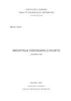 prikaz prve stranice dokumenta Industrija računalnih igara u svijetu