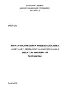 prikaz prve stranice dokumenta Bogata multimedijska prezentacija irske umjetnosti temeljena na multimodalnoj strukturi informacija